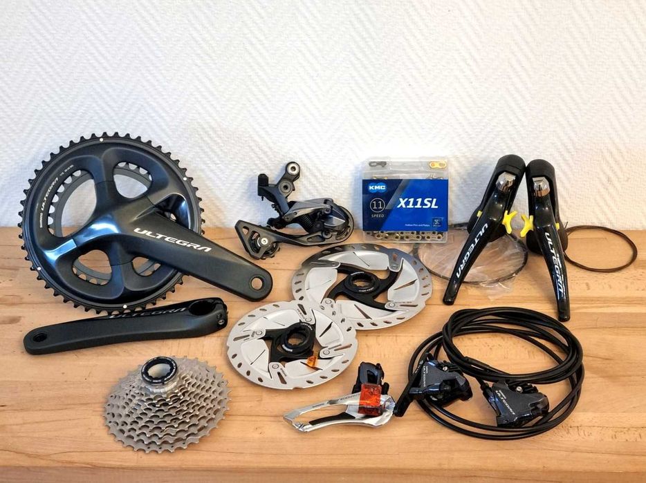 Shimano Ultegra R8000 Disc 2x11 – grupa, NOWA, nieużywana