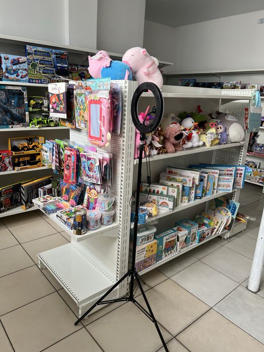 Стелажі, торгівельне обладнання, торговий стелаж, Б/У стелажі