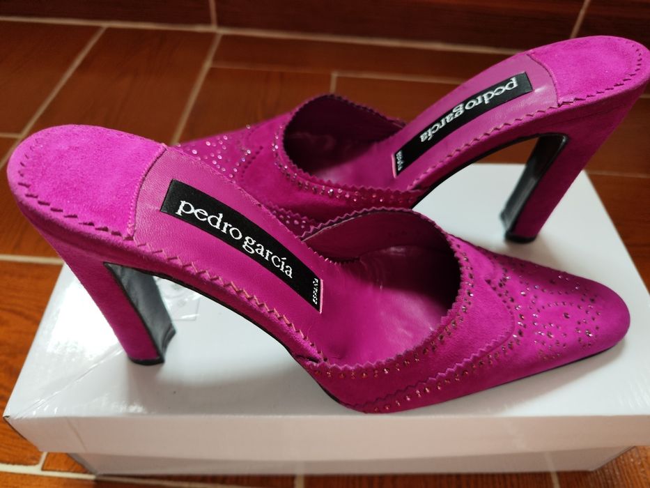 Sapatos em camurça Pedro Garcia