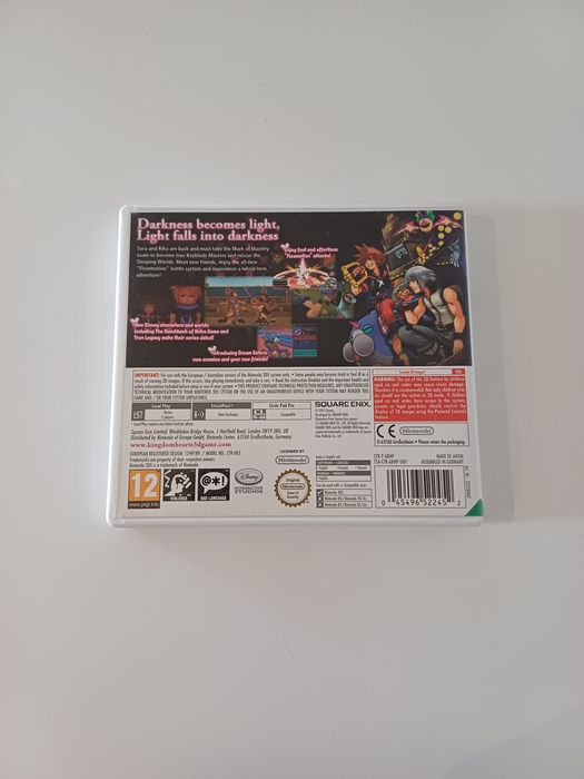 Kingdom Hearts Dream Drop Distance Nintendo 3DS oryginalna