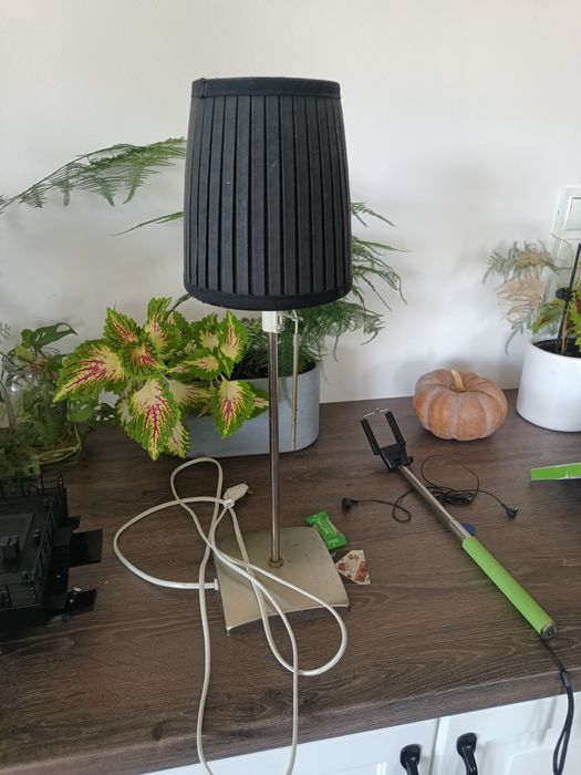 Lampka nocna szara