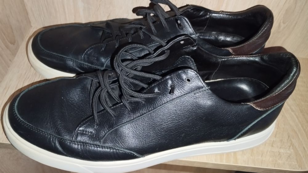 Шкіряні чоловічі кеди 44р.