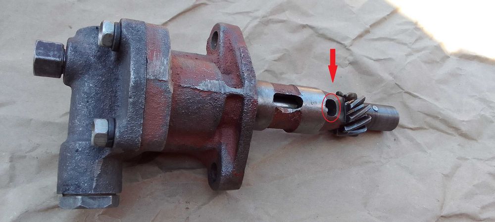Масляный насос ГАЗ-69