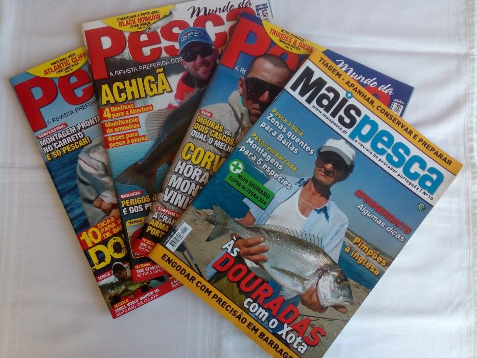 192 Revistas de Pesca (como novas)