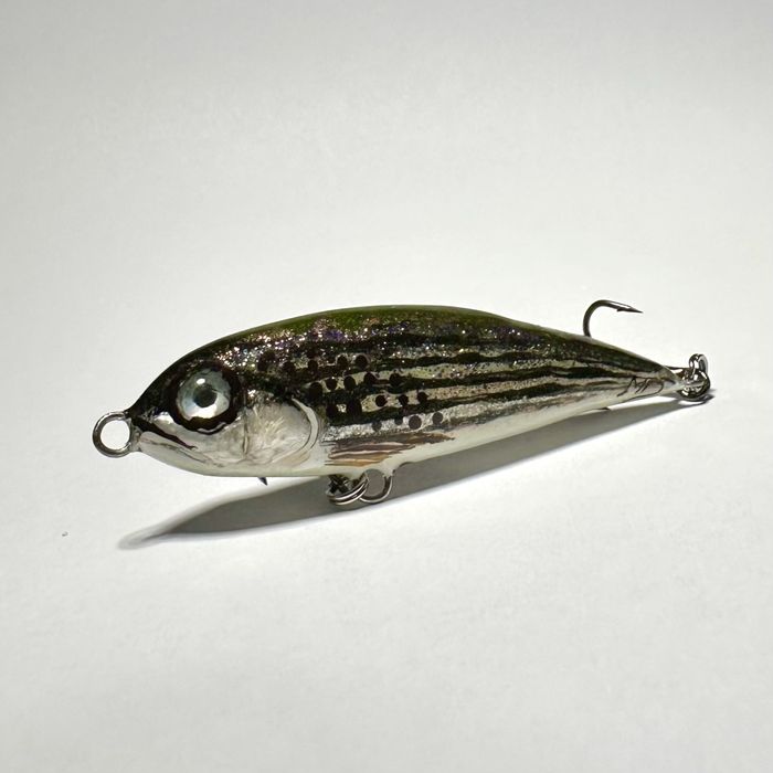 Wobler bezsterowy 6cm, rękodzieło,pstrąg, okoń, kleń