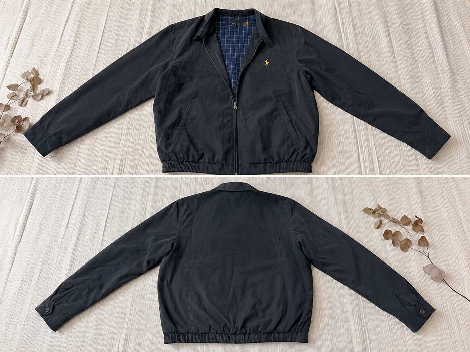 Куртка Polo Ralph Lauren Harrington   L Navy Blue Бомбер