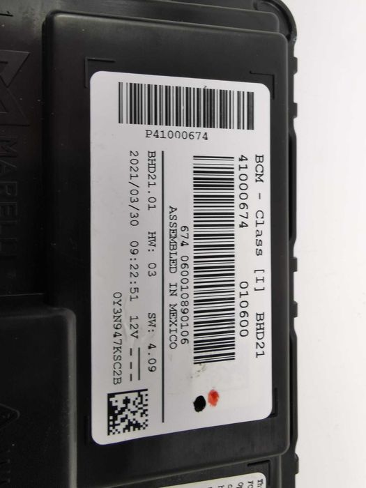 Harley-Davidson Komputer Moduł  Sterownik BCM - Body Control Module