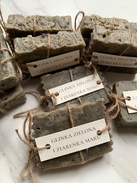 mydło ręcznie robione kostka handmade