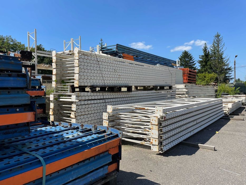 Стелажі металеві стелаж палетний складський стеллажи металлические б у