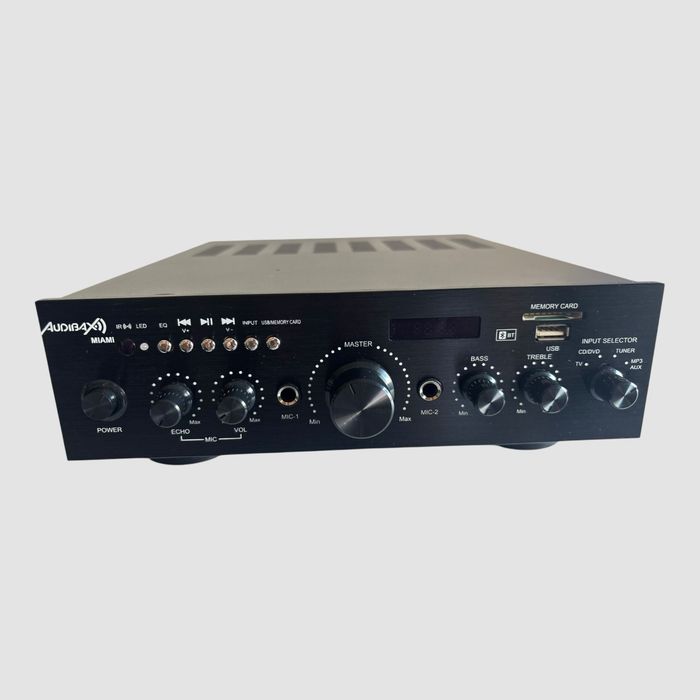 Amplificador HiFi Audibax Miami Bluetooth/usb/sd/FM 100W+100W