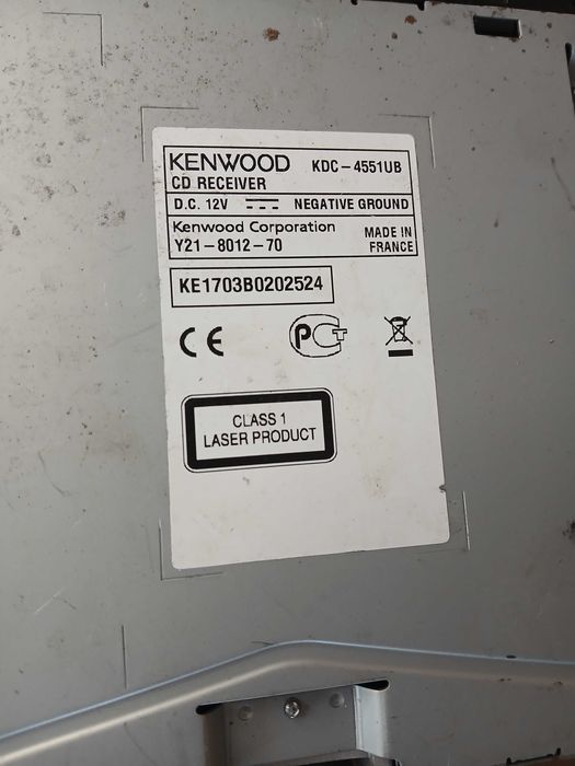Radio Kenwood kdc-4551ub