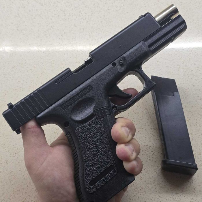 Пістолет на кульках GLOCK 17 Глок метал  пластик дитячий іграшковий