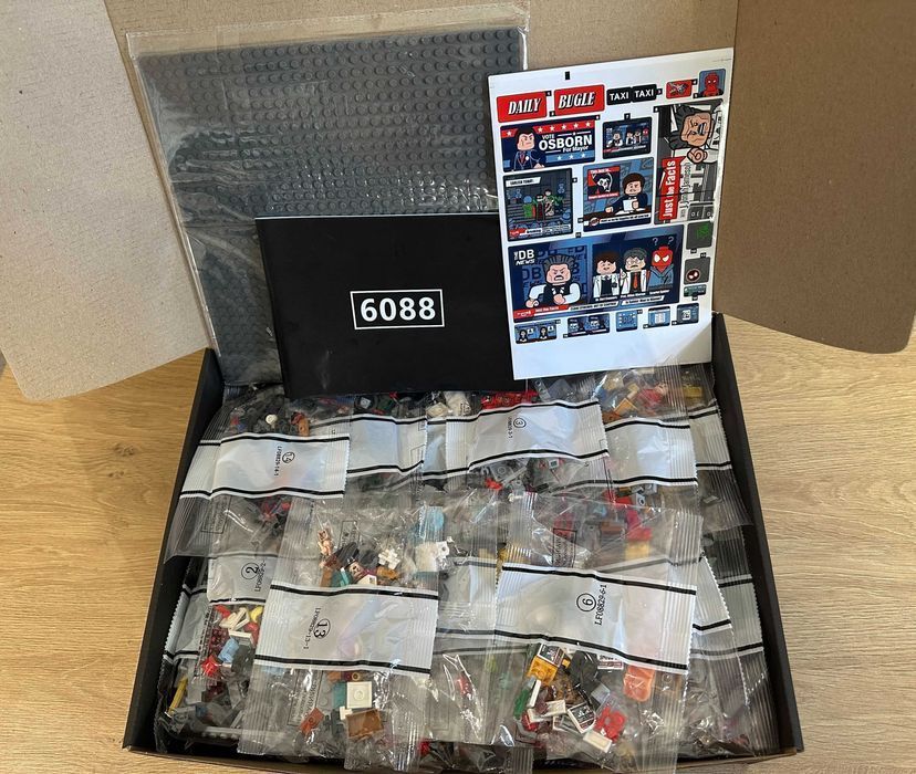 ‼️В КОРОБЦІ‼️Конструктор Marvel Spider-Man Daily Bugle, 3772 деталей