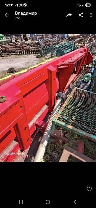 Жатка кукурудзяна ОЛІМАК Драго, жниварка OLIMAC на СASE, NEW HOLLAND,