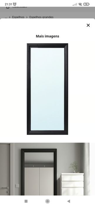 Espelho grande 1.65x75
