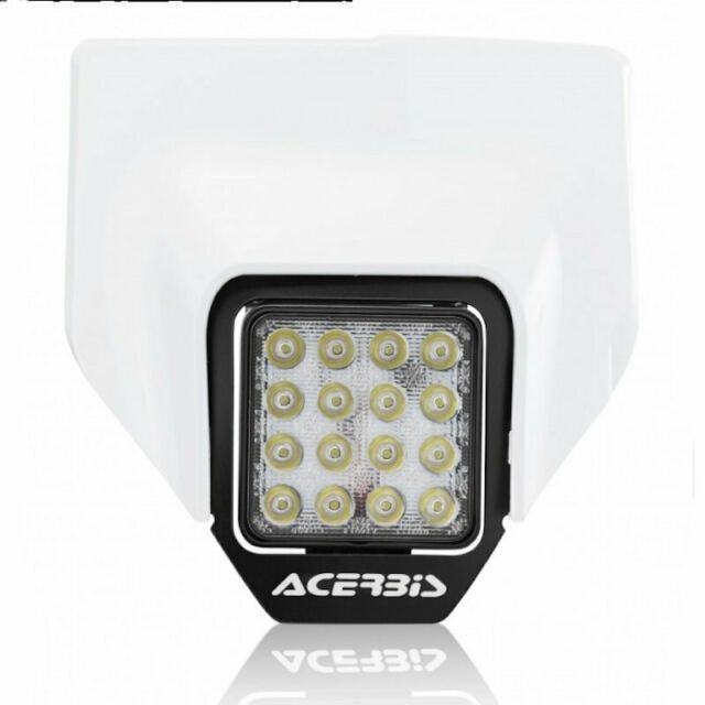 porta farol acerbis vsl led branco husqvarna