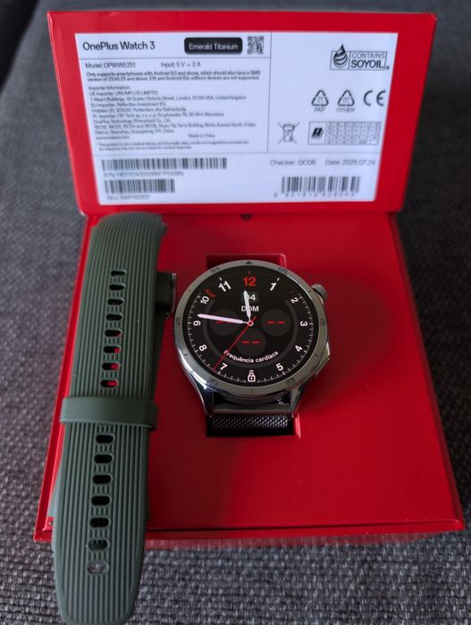 Oneplus Watch 3 Emerald Titanium