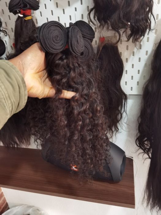 Extensões de cabelo humano Natural
