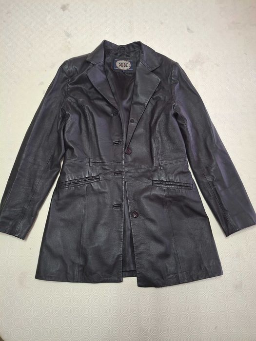 Casaco em pele mulher