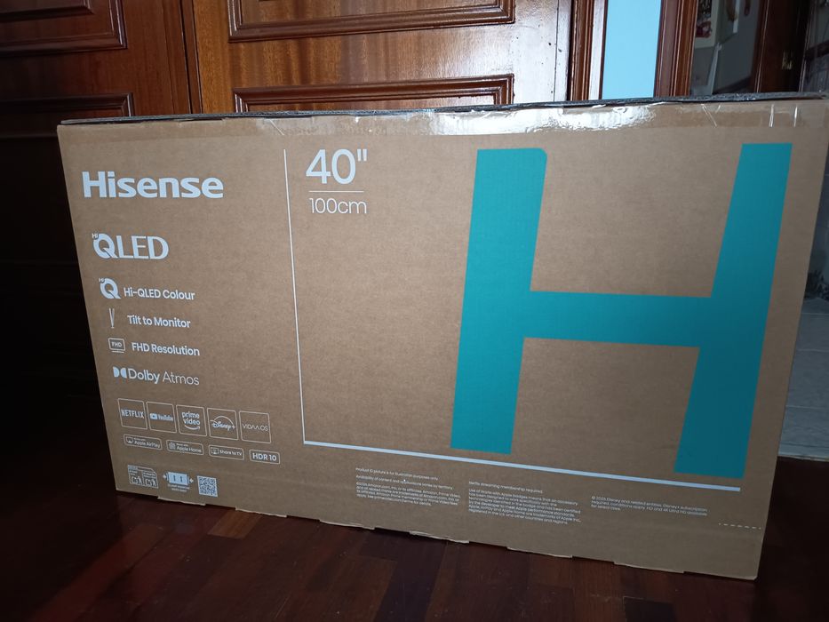 TV Hisense QLED 40A5S. - 40" 100cm