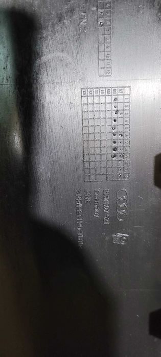 Difusor/Avental Para Choques traseiro AUDI A4 B8 SEDAN ORIGINAL