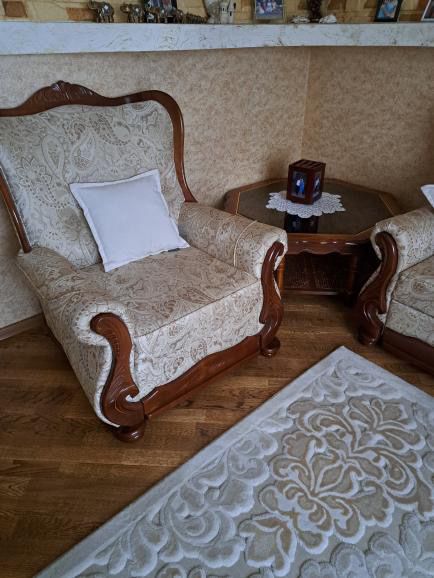 Диван крісло і стіл в дуже гарному стані