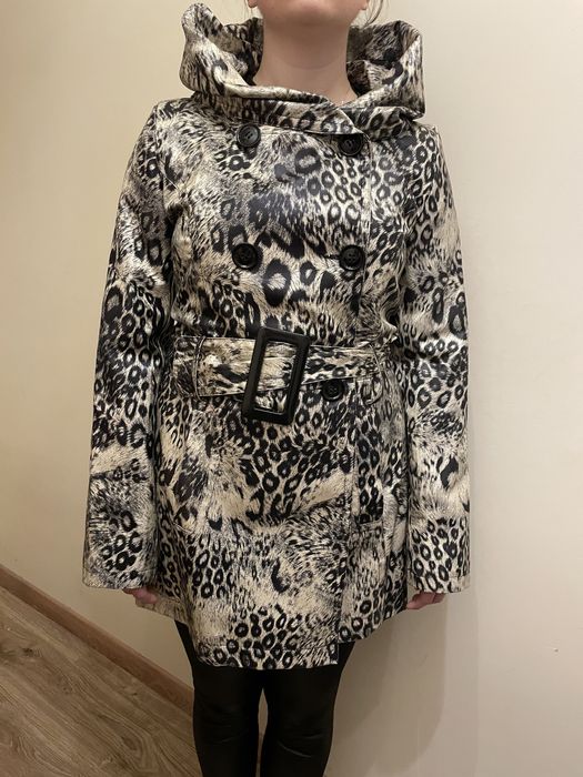 Płaszcz w panterke