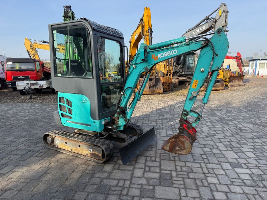 Kobelco SK17SR-3E  Mini 1910 kg.,duża kabina,gaz na linke,zero elektroniki,JCB,CAT,Kubota