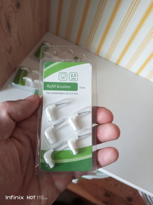Czyściki do zębów Refill Brushers 2,5mm