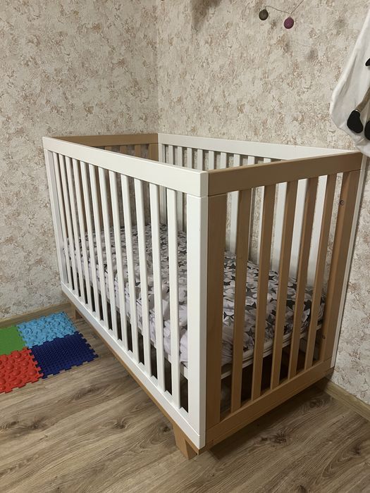 Ліжко дитяче Верес Манхеттен біло-букове