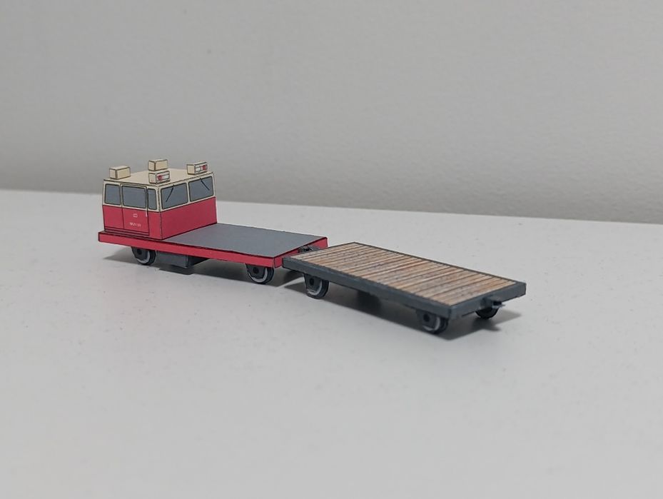 drezyna SL 29 MUV 69 skala 1:87 kolej Czechy ICE PKP Model kartonowy z