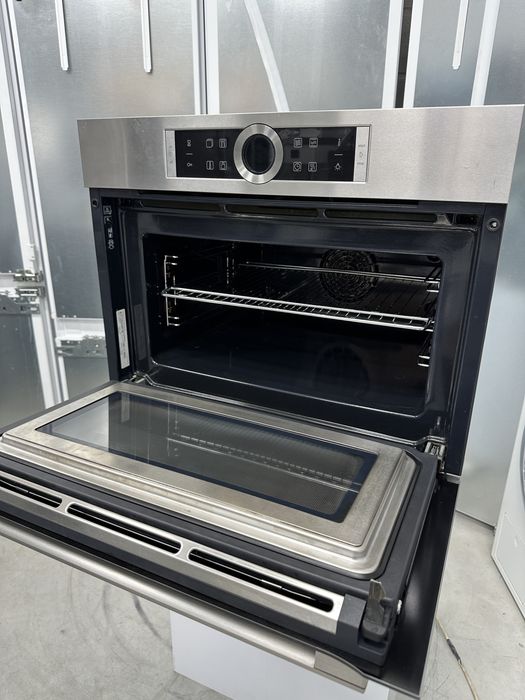 2в1/Духова шафа Bosch CMG633BS1/05 +мікрохвильова піч