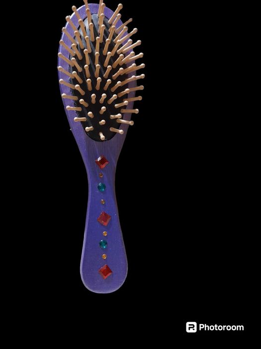 Унікальний гребінець/щітка для волосся "Роксолана" (хенд мейд)