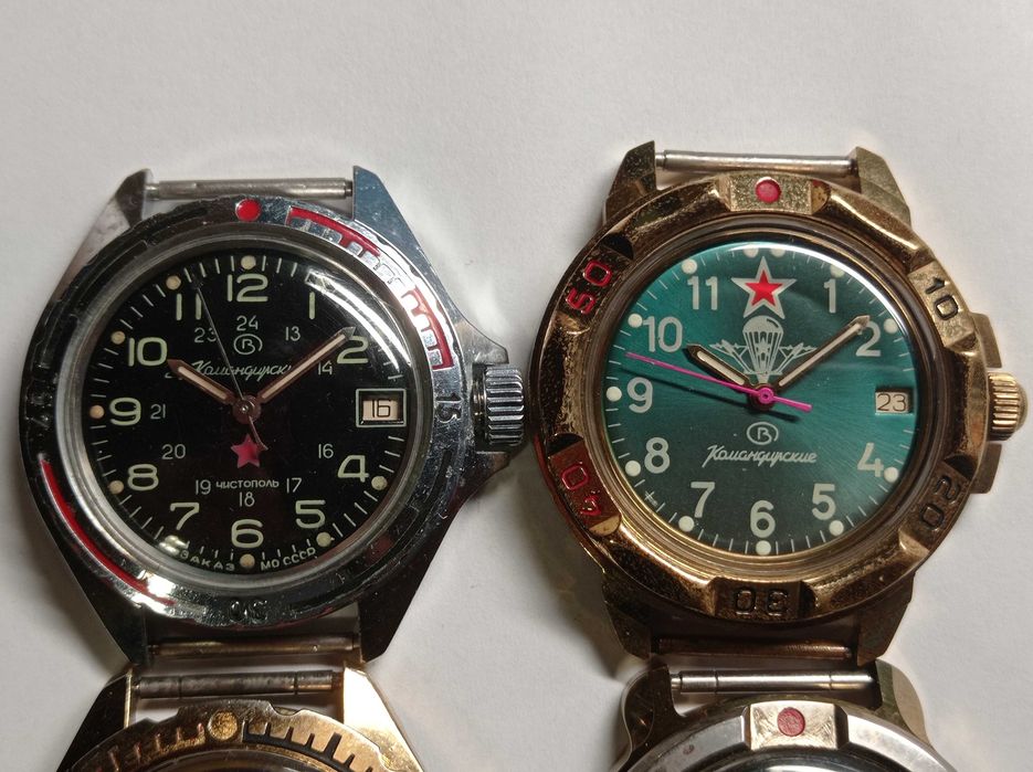 Годинник Восток, Командирські Заказ мо СССР. ВДВ