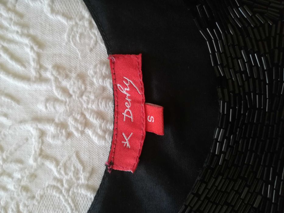 Vestido com missangas