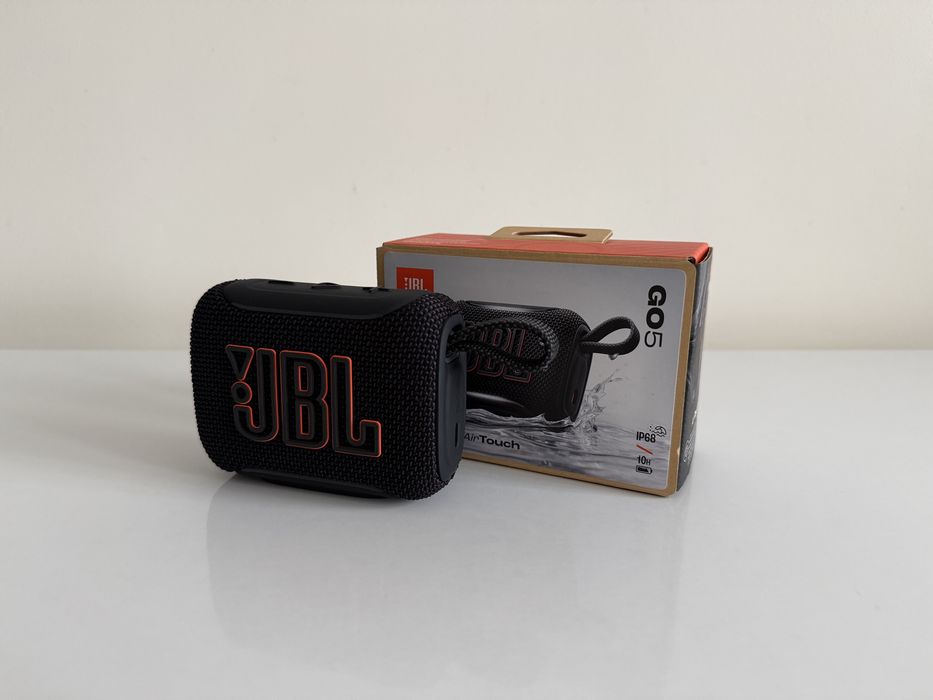 JBL Go 5 Black — нова портативна Bluetooth колонка