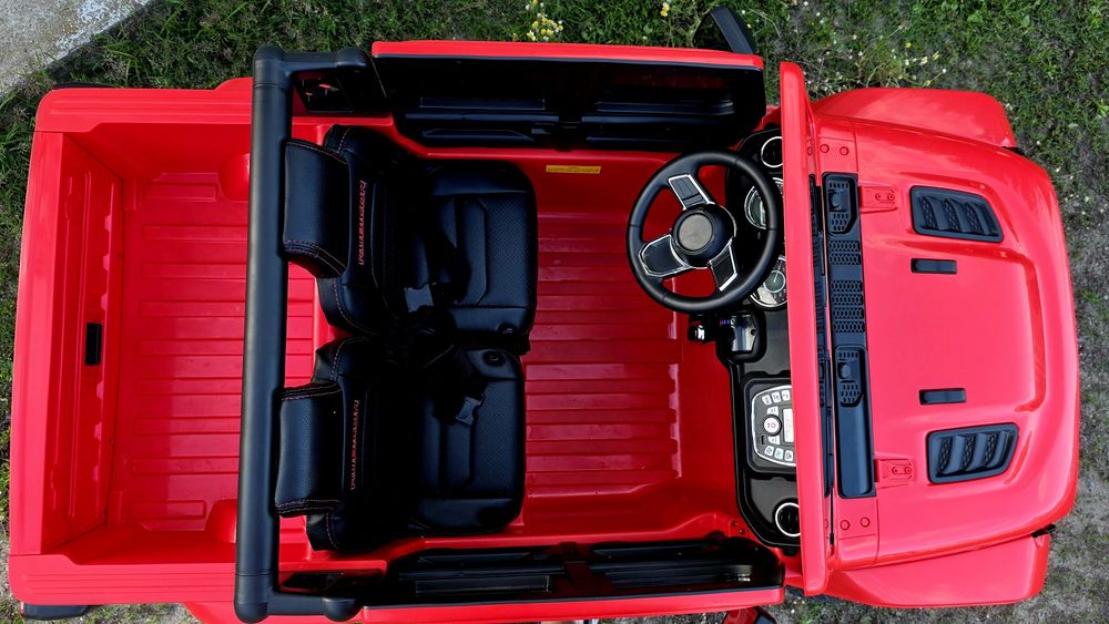Дитячий двомісний електромобіль джип Jeep Rubicon M 5740EBLR