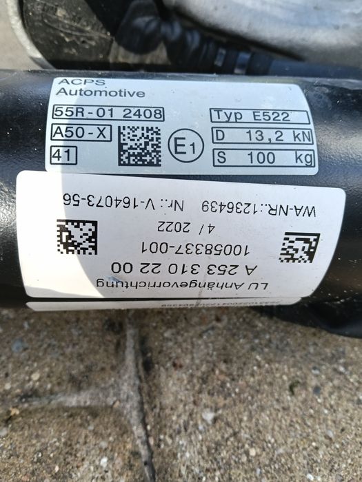 Mercedes GLC hak holowniczy 2533102200