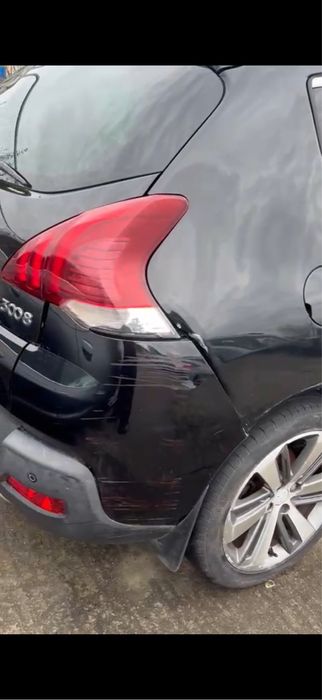 2013 Peugeot 3008 1.6 hdi allure Czarny Anglik