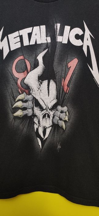 Koszulka  t-shirt  czarny z METALLICA – Vintage Style – Skul '81 demon