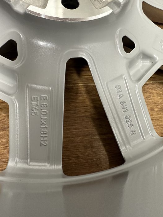 Нові оригінальні диски Audi Q2, SQ2 5х112 R18. Volkswagen, VW, Skoda