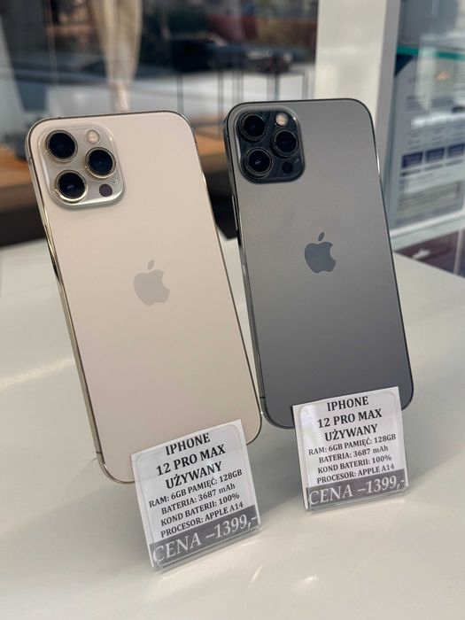 iPhone 12 PRO MAX 128GB Bat 100% Topcase Vivo *Raty 0%