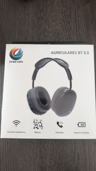 Auriculares headphones Bluetooth Novos