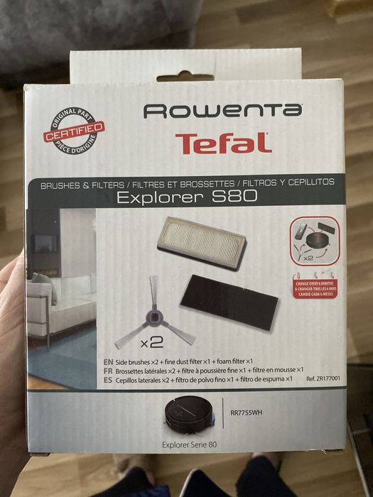 Набір щітки + фільтр, та серветки для вологого прибирання 2 шт