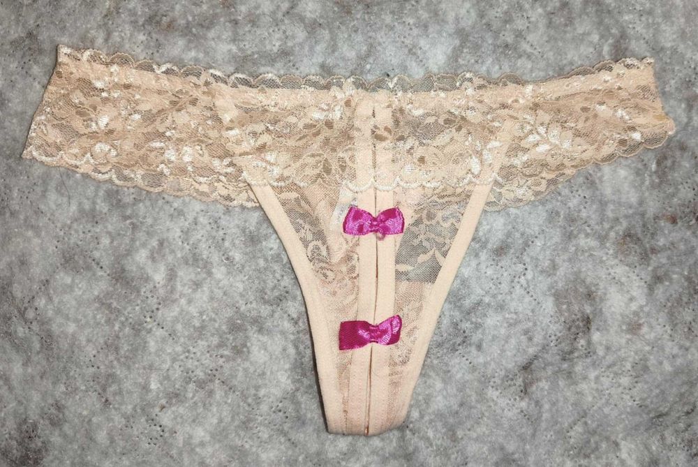 Beżowe majtki z koronką Z&D Lingerie M