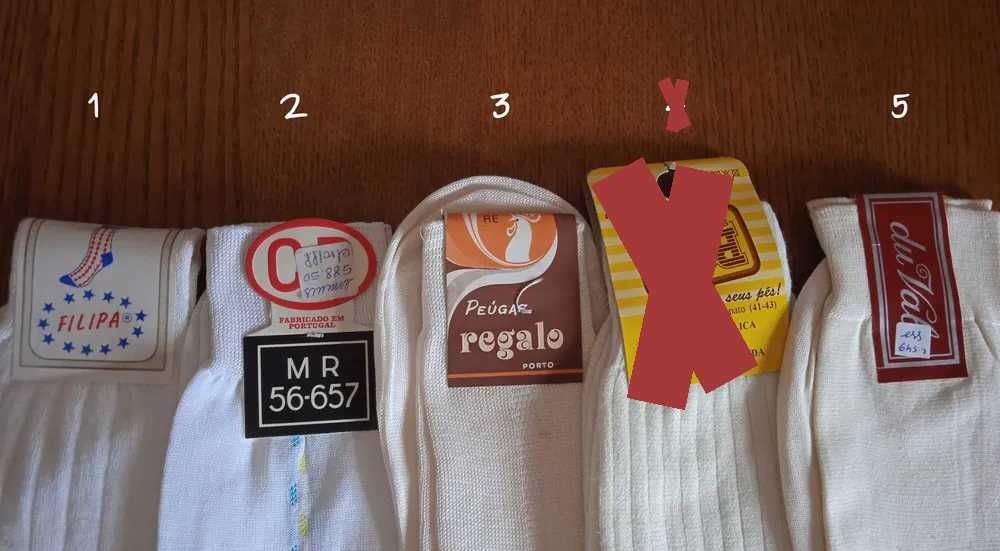 High-Quality Men's Socks, Never Worn! (Size 41–44)64741313963523122