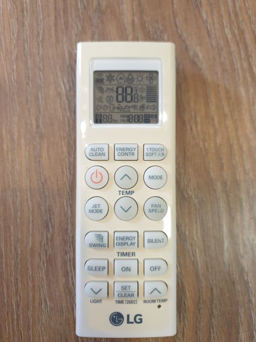 Pilot sterownik klimatyzacji LG AKB oryginalny + instrukcja PL + AAA