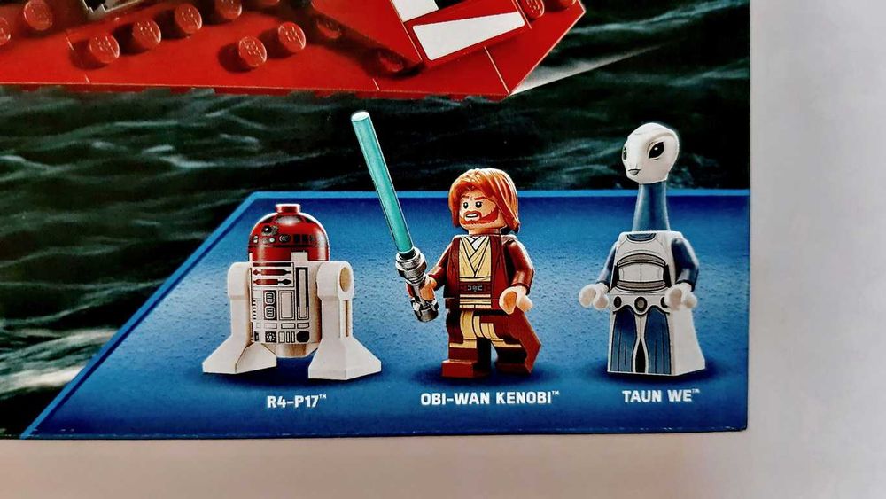 Lego Star Wars 75333 Obi-Wan Kenobi's Jedi Starfighter selado