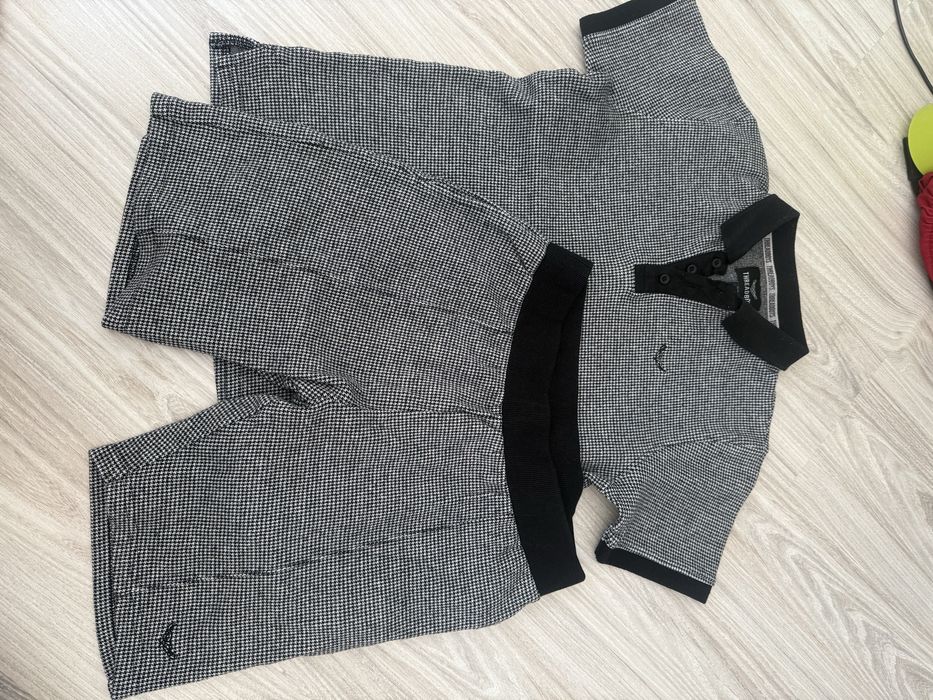 Polówka i spodenki chłopięce rozm.146-152