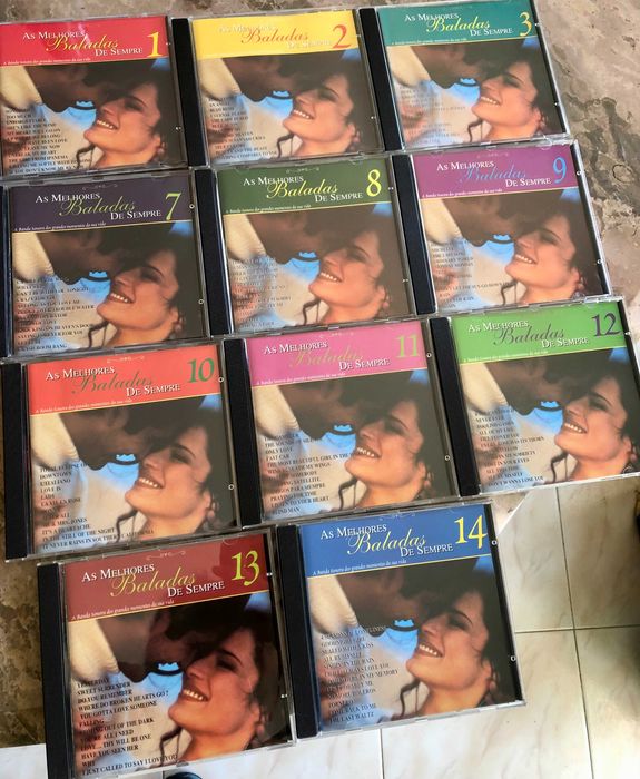 As Melhores Baladas de Sempre - Coletânea com 11 CD's